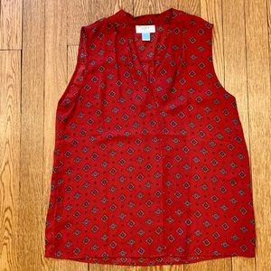 LOFT Outlet Sleeveless Blouse